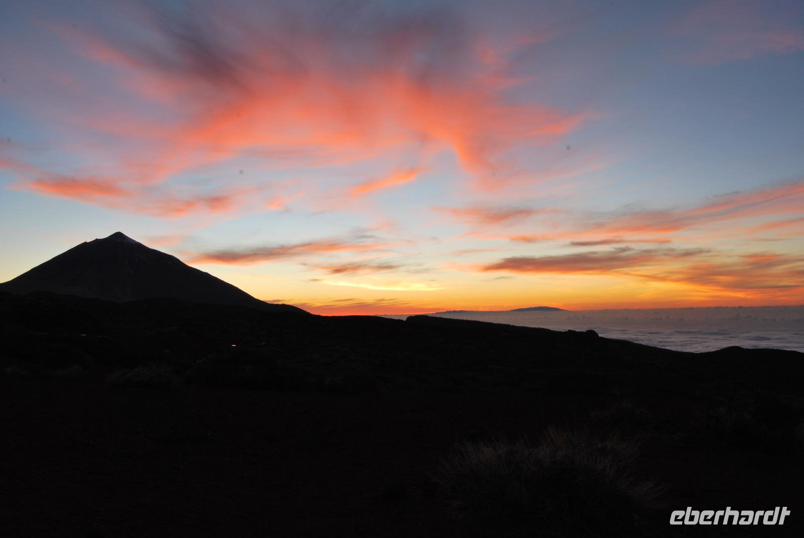 Teide Nationalpark - Sonnenuntergang