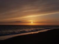 Sonnenuntergang bei Rota am Atlantik