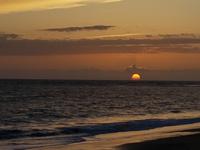 Sonnenuntergang bei Rota am Atlantik