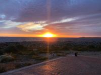 Sonnenuntergang in Cala Blanca