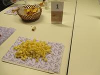 Verkostung von Käse und Wein in der 