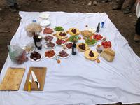 Picknick auf Wanderung im Naturpark S'Albufera von Favaritx nach Es Grau