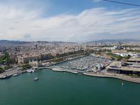 Fahrt mit der Luftseilbahn zum Hafen in Barcelona (4)