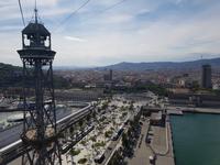 Fahrt mit der Luftseilbahn zum Hafen in Barcelona (5)