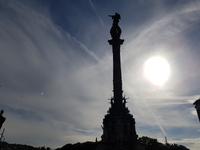 Kolumbus Säule in Barcelona (2)