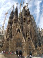 Die Sagrada Familia Basilika in Barcelona