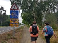 Jakobsweg Wanderung von Arzua bis O Pino (17)