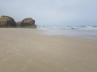 Kathedralenstrand in Ribadeo bei Ebbe (9)