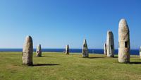Menhires por la Paz in La Coruna (1)