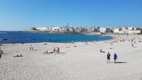 Riazor Strand in La Coruna