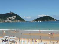 Strand in San Sebastian