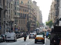 Richtung Sagrada Familia