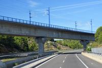 Trasse des Hochgeschwindigkeitszuges