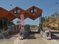 Zahlstelle für die Autobahn