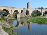 Besalu Blick vom Jüdischen Viertel