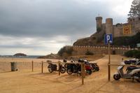 Blick auf die Festung Tossa de Mar