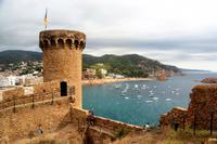 Blick auf die Festung Tossa de Mar