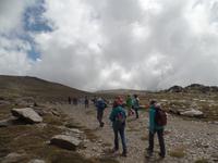 Wanderung auf dem Gipfel Mulhacen in Sierra Nevada - Alpujarras Bergwelt (1)