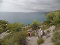 Wanderung an der Küste bei Maro und Cerro Gordo Steilküste und Strand bei Nerja (7)