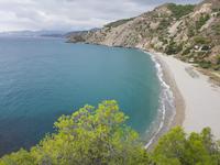 Wanderung an der Küste bei Maro und Cerro Gordo Steilküste und Strand bei Nerja (8)