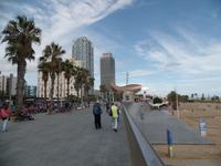Spaziergang in Barcelona am Strand bis zum Hafen (10)