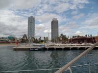 Segelbootsfahrt vor der Küste Barcelonas (35)