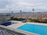 Blick von Montjuic Berg in Barcelona (1)