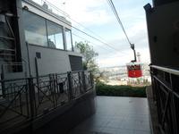 Seilbahn in Montjuic in Barcelona