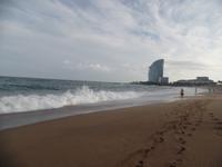 Spaziergang am Strand in Barcelona (7)