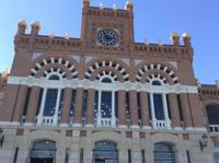 das Bahnhofsgebäude