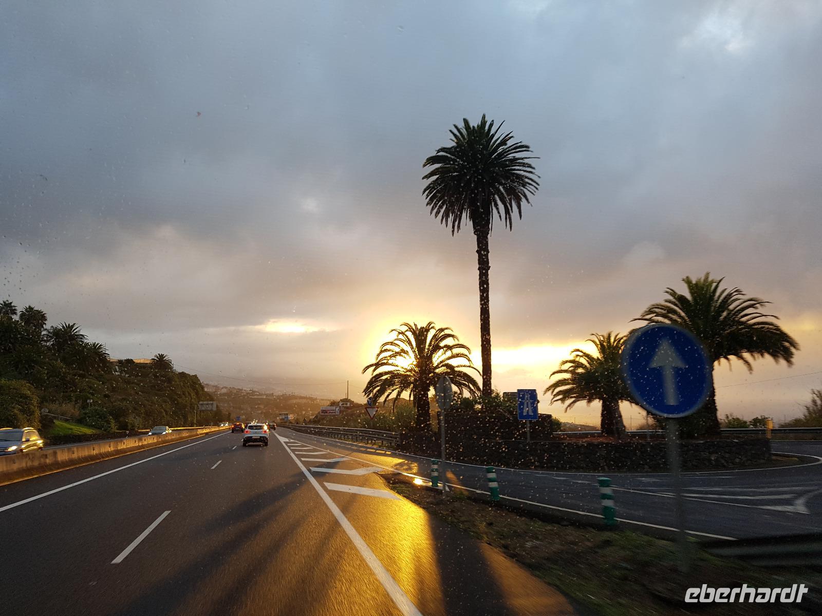 Teneriffa, Anreise nach Puerto de la Cruz