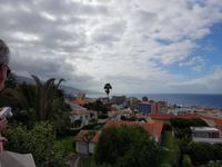 Teneriffa, Puerto de la Cruz, Blick vom Taoropark