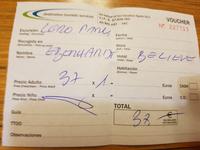 Teneriffa, Puerto de la Cruz, Eintrittskarte Loro Park