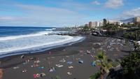 Teneriffa, Puerto de la Cruz, Playa Jardin