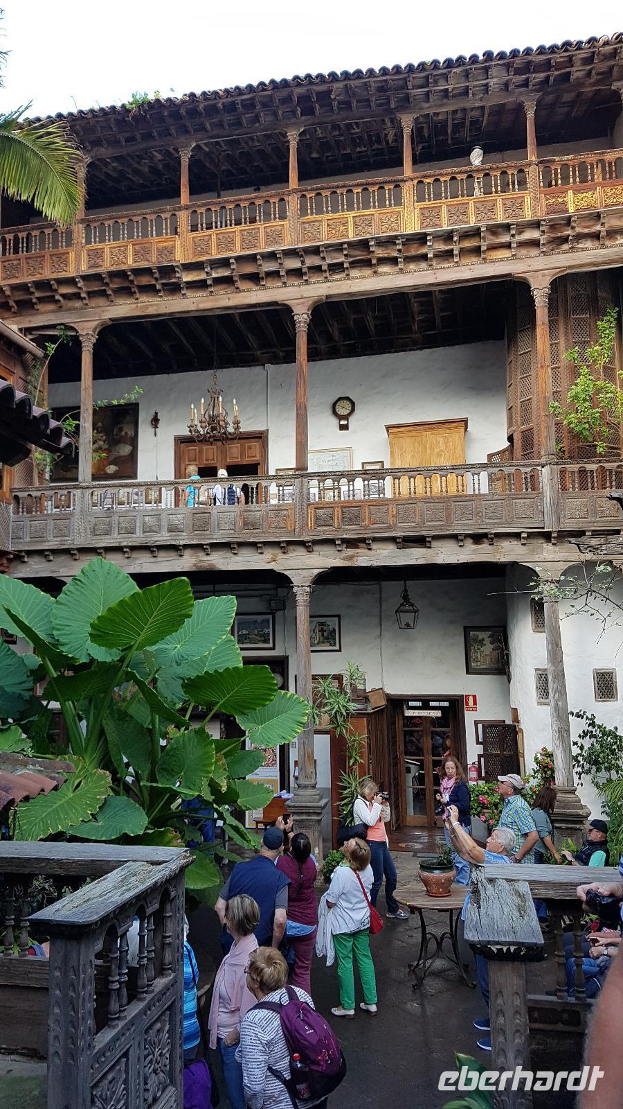Teneriffa, La Orotava, Casa del Balcoes