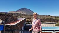 Teneriffa, Canadas, Blick zum Teide