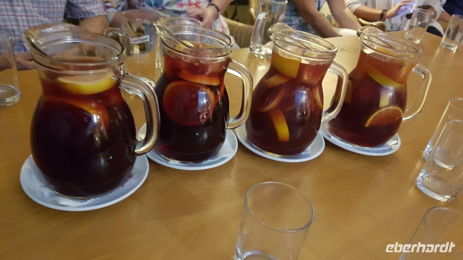 Teneriffa, Puerto de la Cruz, Hotel Be Live, Abschiedssangria