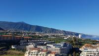 Teneriffa, Puerto de la Cruz, Abschiedsblick zum Teide