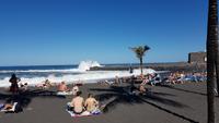 Teneriffa, Puerto de la Cruz, Playa Jardin