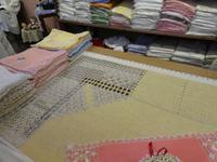 Teneriffa, La Orotava, Casa de los Balcones, Stickereien