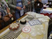 Teneriffa, La Orotava, Casa de los Balcones, Stickereien