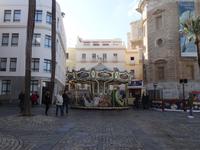 Kinderkarusell in Cádiz