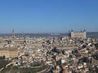 Ausblick auf Toledo von El Parador Nacional 