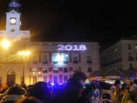 Pre-Silvesterfeier auf der Puerto del Sol