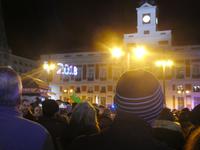 Pre-Silvesterfeier auf der Puerto del Sol