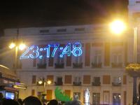 Pre-Silvesterfeier auf der Puerto del Sol