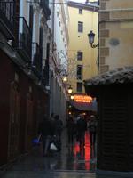 Blick zur Chocolateria San Gines