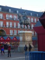 Denkmal auf dem Plaza Mayor