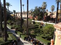 In den Gärten des Alcázar