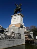vor dem Königspalast in Madrid